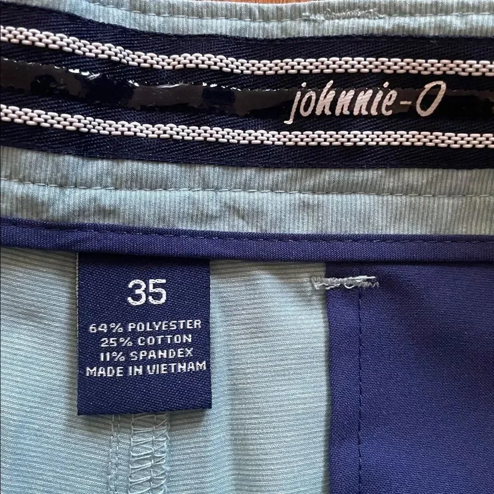 johnnie-O Mint Green Bermuda Shorts Men’s Sz 35